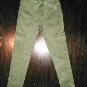 Olive Green Cargo Pants